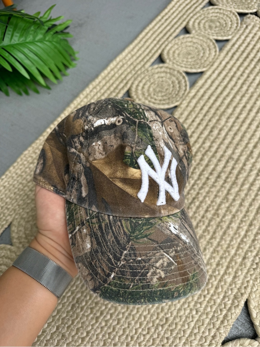 '47 Brand New York Yankees Camo Baseball Cap Hat OS